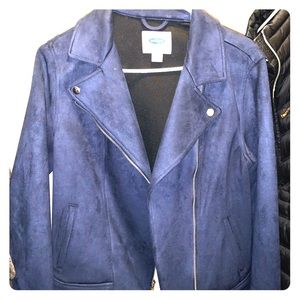 Dark blue Old Navy velvet jacket